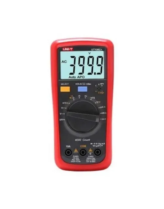 Unit-t El Tipi Dijital Ölçü Aleti / Ut 136c+