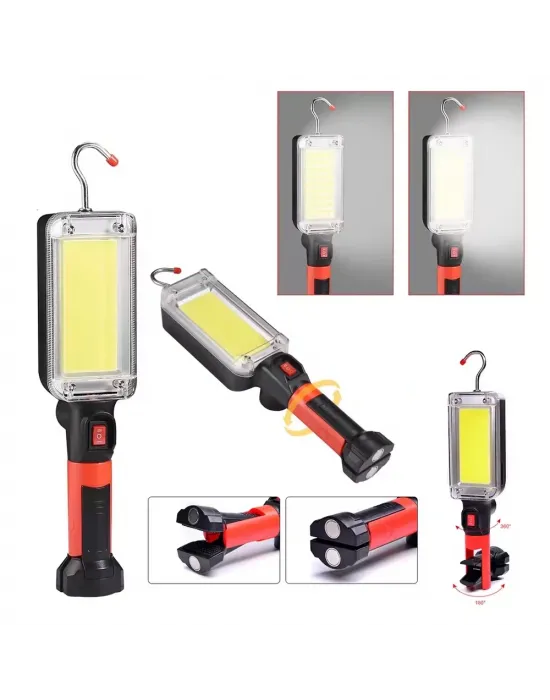 Usb Şarjlı Oto Tamirci Çalışma Lambası Wt-733