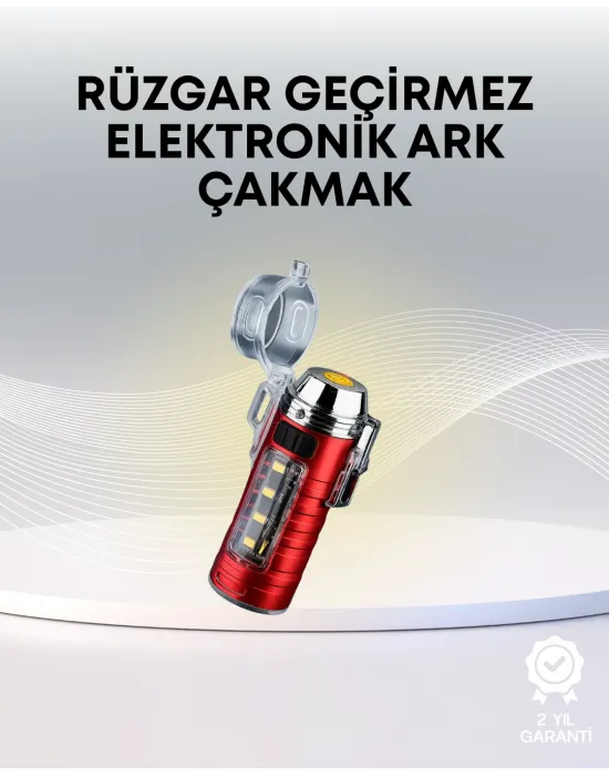 Usb Şarjlı Suya Dayanıklı Elektrikli Çakmak