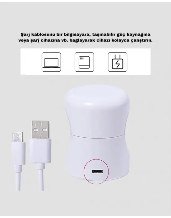 Uv Ve Led Jel Kurutmaya Uygun – Çift Dalga Boylu Mini Kurutucu