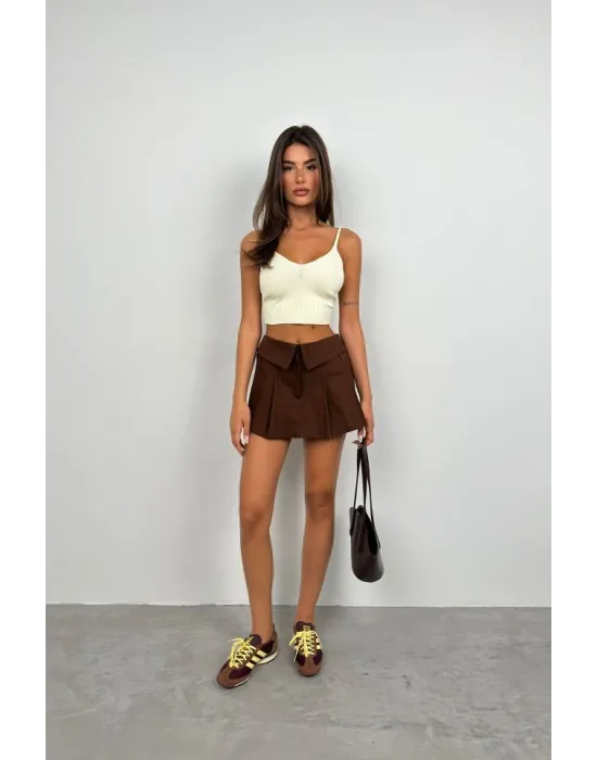 V Yaka Crop Bluz