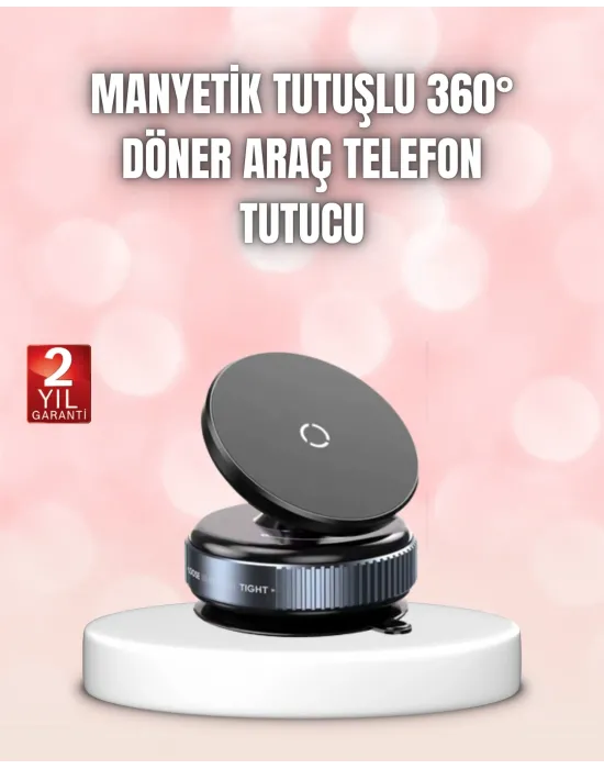 Vakumlu Manyetik Araç İçi Telefon Standı