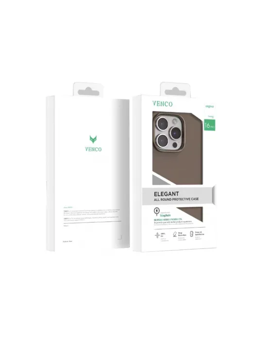 Venco Apple İphone 16 Pro Jinta Magsafe Kapak - Siyah