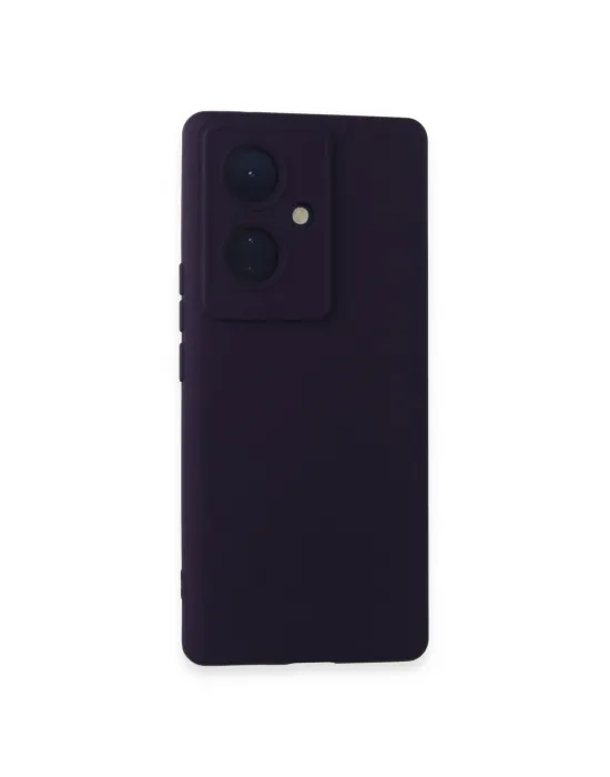 Vivo V29 Lite Kılıf Nano İçi Kadife Silikon - Mor
