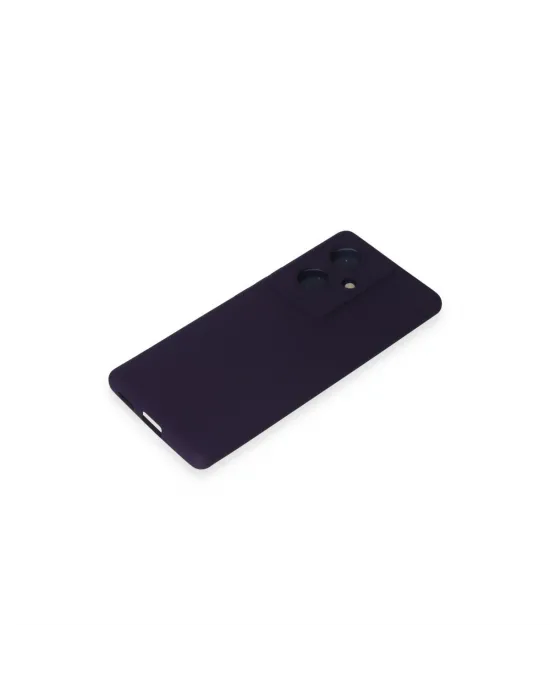 Vivo V29 Lite Kılıf Nano İçi Kadife Silikon - Mor