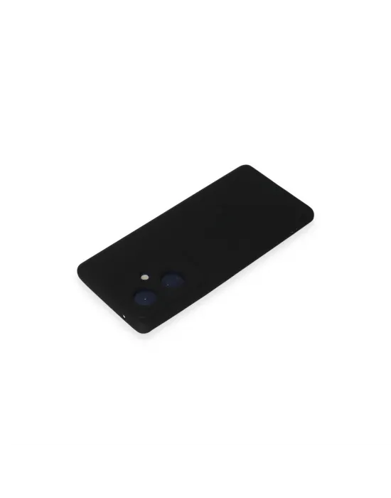 Vivo V29 Lite Kılıf Nano İçi Kadife Silikon - Siyah