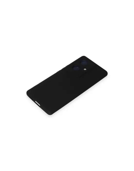 Vivo V29 Lite Kılıf Nano İçi Kadife Silikon - Siyah