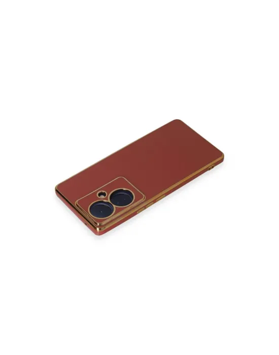 Vivo V29 Lite Kılıf Volet Silikon - Kırmızı