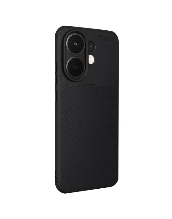 Vivo V60 5g Auto Focus Karbon Kapak - Siyah