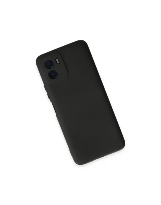 Vivo Y15s Kılıf First Silikon - Siyah