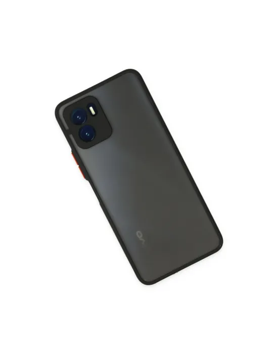 Vivo Y15s Kılıf Montreal Silikon Kapak - Siyah