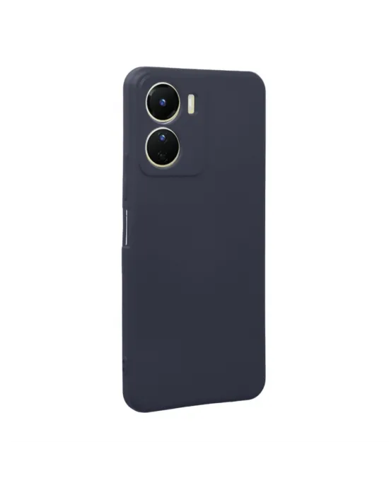 Vivo Y16 Kılıf First Silikon - Lacivert
