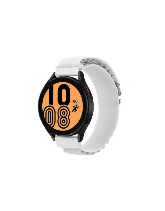 Watch 20mm Kr410 Kumaş Kordon (saat Değildir) - Beyaz