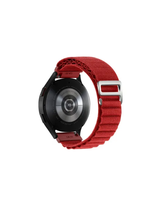 Watch 20mm Kr410 Kumaş Kordon (saat Değildir) - Kırmızı