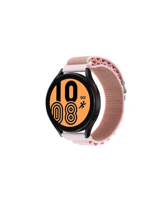 Watch 22mm Kr410 Kumaş Kordon (saat Değildir) - Pembe