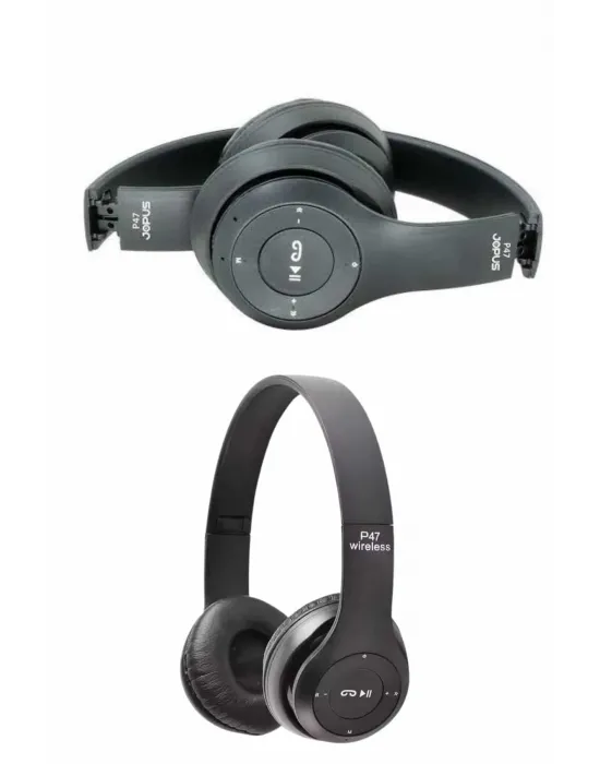 Wireless 5.0 Bluetooth Kablosuz Kulaklık Anc Özellikli Kulak Üstü Ayarlanabilir