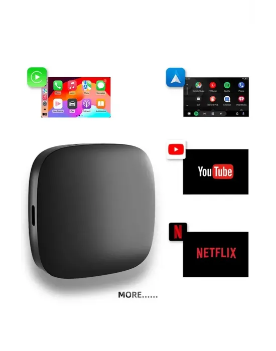 Wireless Carplay Android Araba 4 Çekirdekli Akıcı Fullhd 1080p Wifi 2.4/5g 2gb/32gb