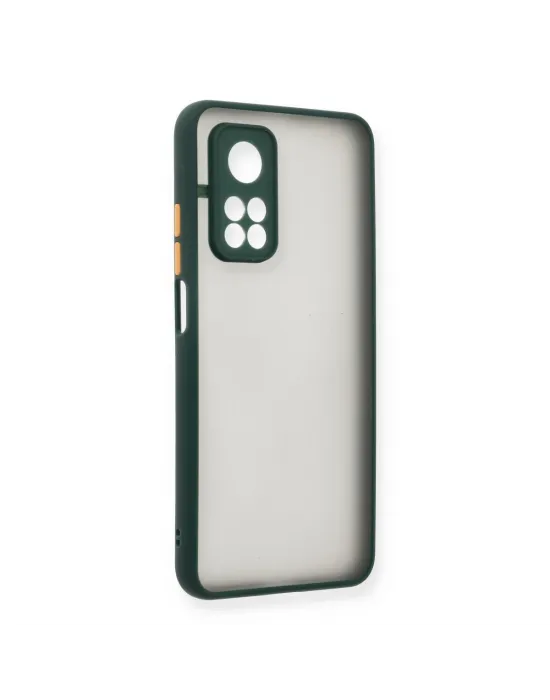 Xiaomi Mi 10t Kılıf Montreal Silikon Kapak - Yeşil