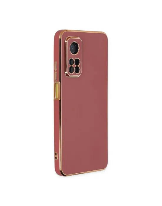 Xiaomi Mi 10t Kılıf Volet Silikon - Kırmızı