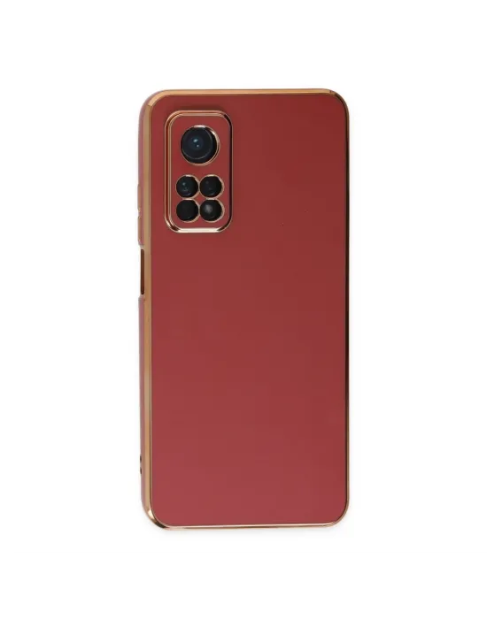 Xiaomi Mi 10t Kılıf Volet Silikon - Kırmızı