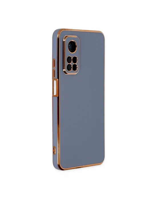 Xiaomi Mi 10t Kılıf Volet Silikon - Mavi