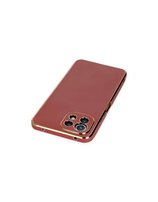 Xiaomi Mi 11 Lite Kılıf Volet Silikon - Kırmızı