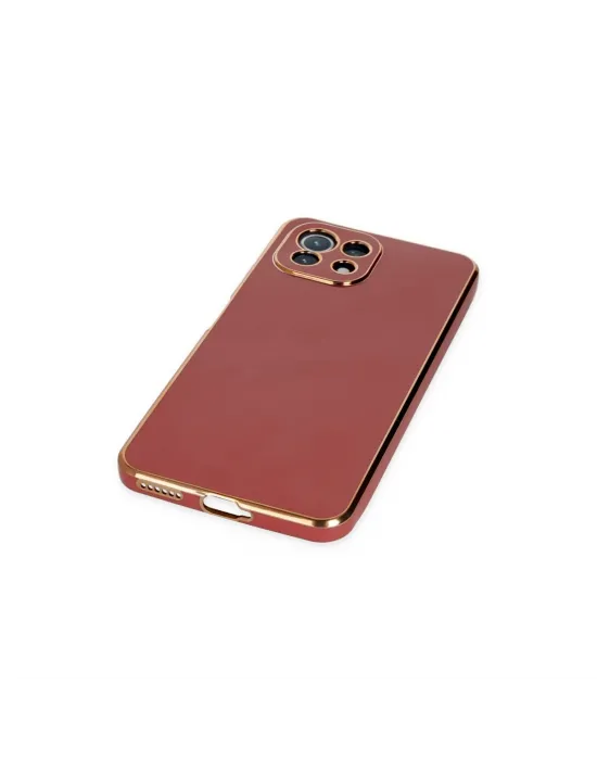 Xiaomi Mi 11 Lite Kılıf Volet Silikon - Kırmızı