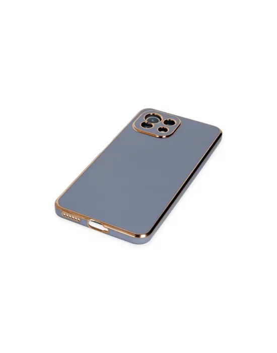 Xiaomi Mi 11 Lite Kılıf Volet Silikon - Mavi