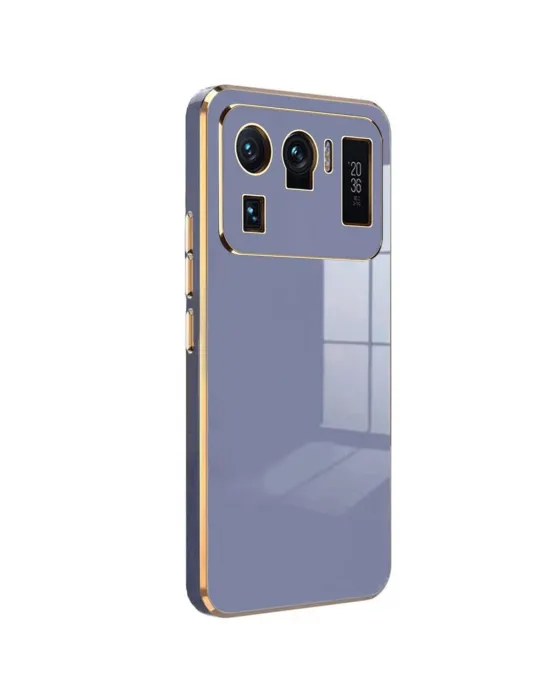 Xiaomi Mi 11 Ultra Kılıf Volet Silikon - Mavi