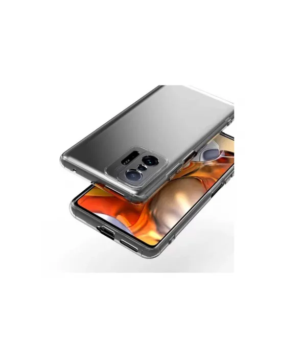 Xiaomi Mi 11t Pro Kılıf Lüx Şeffaf Silikon