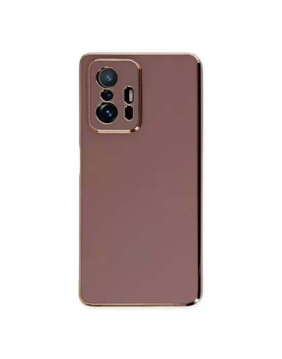 Xiaomi Mi 11t Pro Kılıf Volet Silikon - Kırmızı