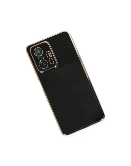 Xiaomi Mi 11t Pro Kılıf Volet Silikon - Siyah