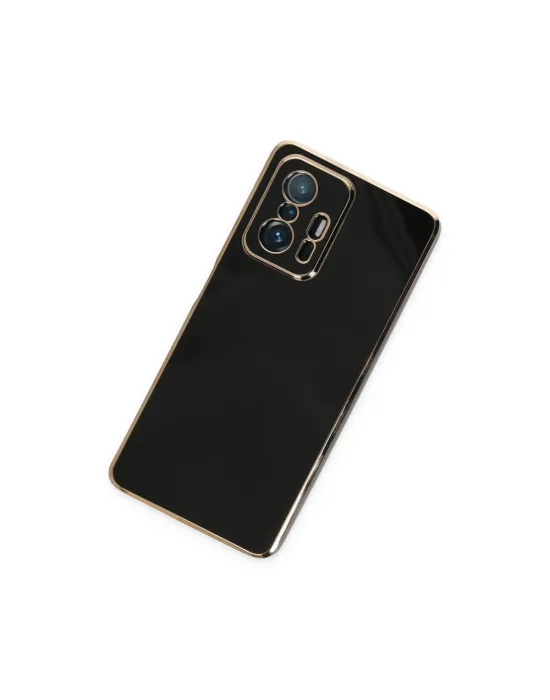 Xiaomi Mi 11t Pro Kılıf Volet Silikon - Siyah