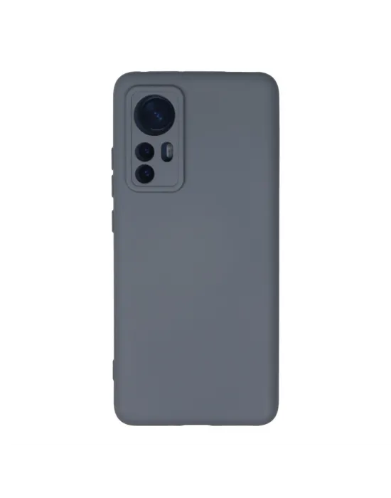 Xiaomi Mi 12 Kılıf Nano İçi Kadife Silikon - Gri