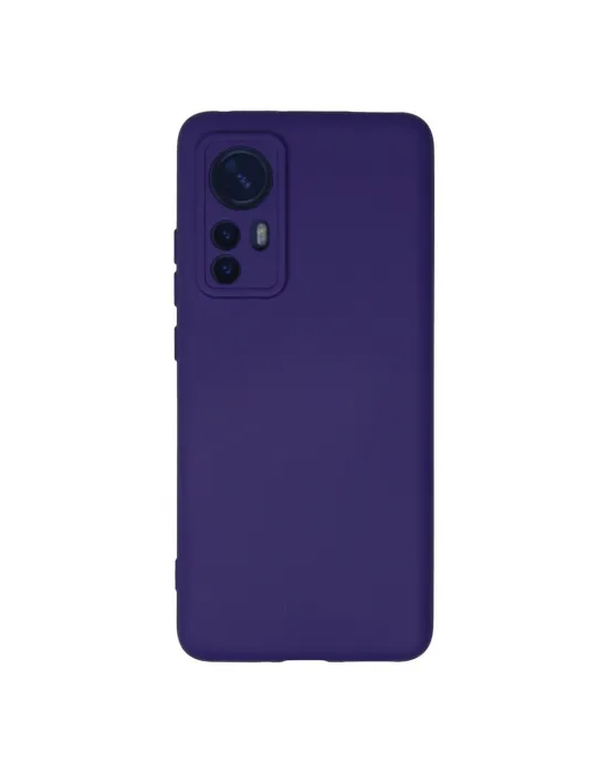 Xiaomi Mi 12 Kılıf Nano İçi Kadife Silikon - Mor