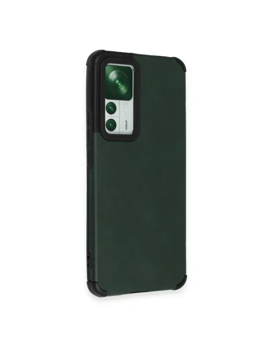 Xiaomi Mi 12t Kılıf Loop Deri Silikon - Yeşil