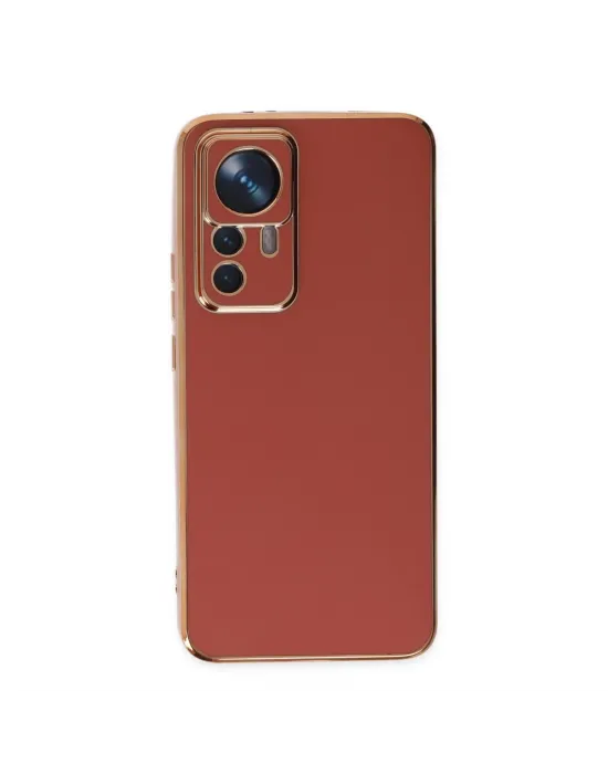 Xiaomi Mi 12t Pro Kılıf Volet Silikon - Kırmızı