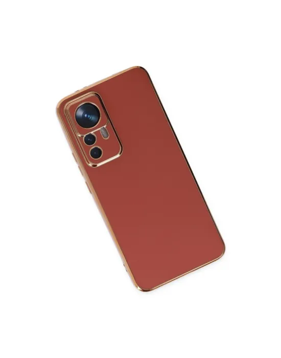 Xiaomi Mi 12t Pro Kılıf Volet Silikon - Kırmızı