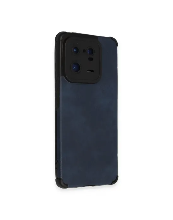 Xiaomi Mi 13 Pro Kılıf Loop Deri Silikon - Lacivert