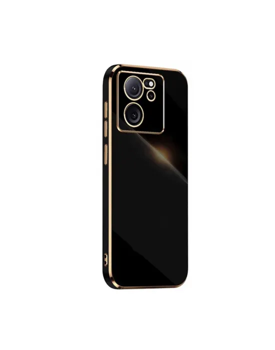 Xiaomi Mi 13t Pro Kılıf Volet Silikon - Siyah