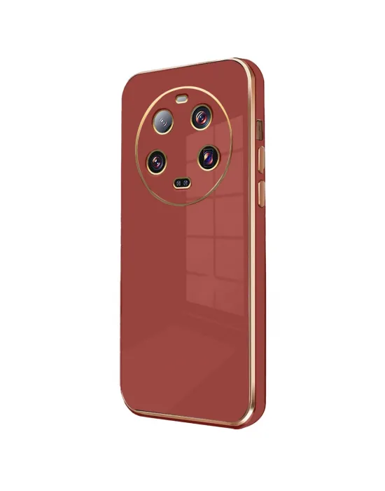 Xiaomi Mi 14 Ultra Kılıf Volet Silikon - Kırmızı