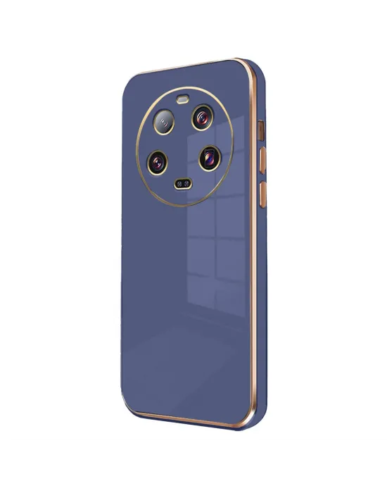 Xiaomi Mi 14 Ultra Kılıf Volet Silikon - Mavi