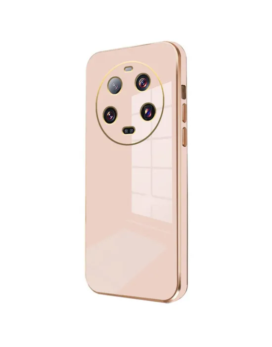 Xiaomi Mi 14 Ultra Kılıf Volet Silikon - Pembe