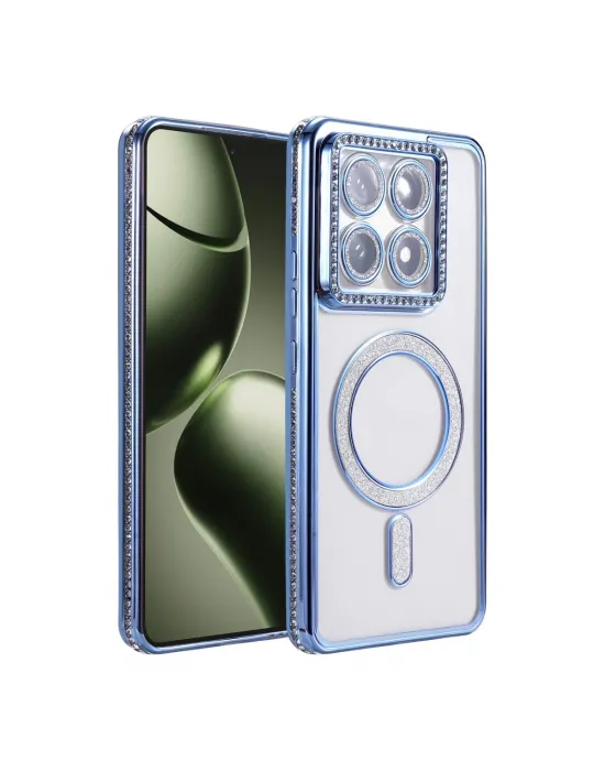 Xiaomi Mi 14t Pro Joke Simli Magneticsafe Kılıf - Mavi