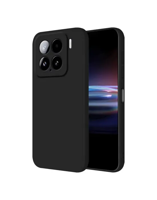 Xiaomi Mi 15 Kılıf Nano İçi Kadife Silikon - Siyah