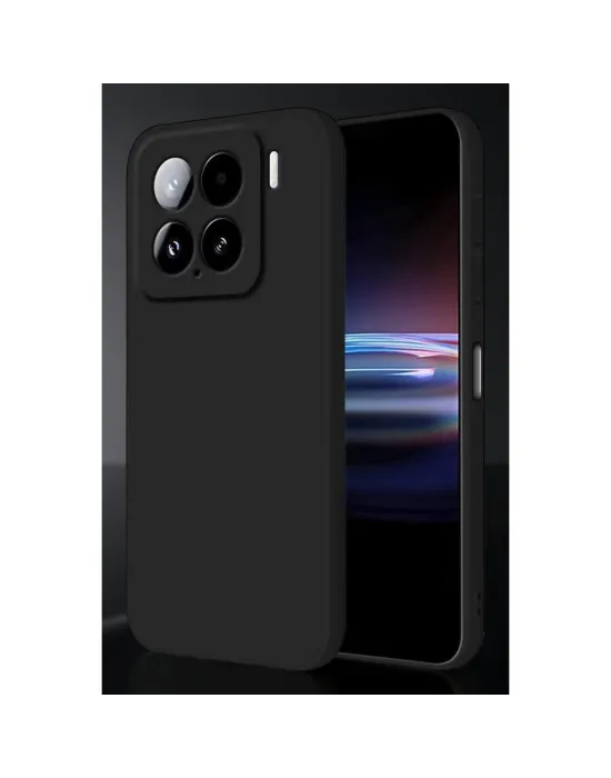 Xiaomi Mi 15 Pro Kılıf Nano İçi Kadife Silikon - Siyah
