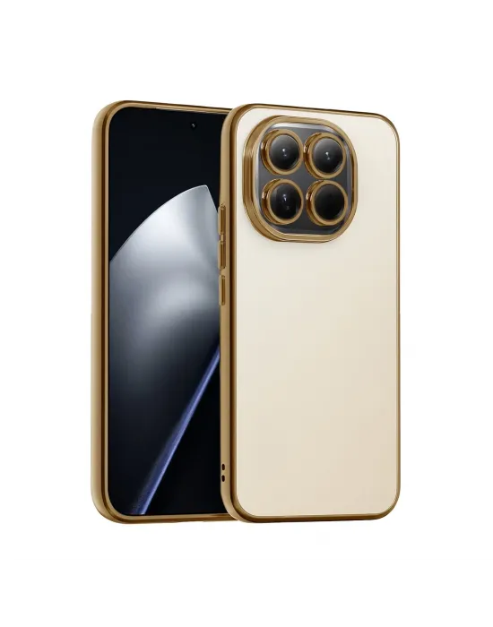 Xiaomi Mi 15 Razer Lensli Silikon - Gold