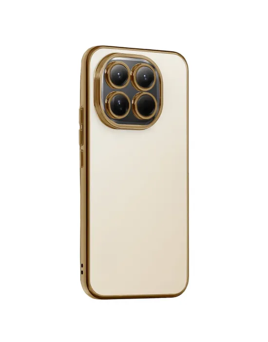 Xiaomi Mi 15 Razer Lensli Silikon - Gold