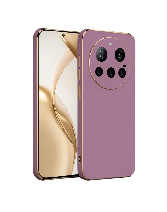 Xiaomi Mi 15 Ultra Kılıf Volet Silikon - Mor