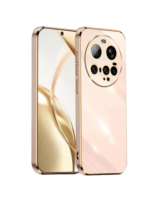 Xiaomi Mi 15 Ultra Kılıf Volet Silikon - Pembe